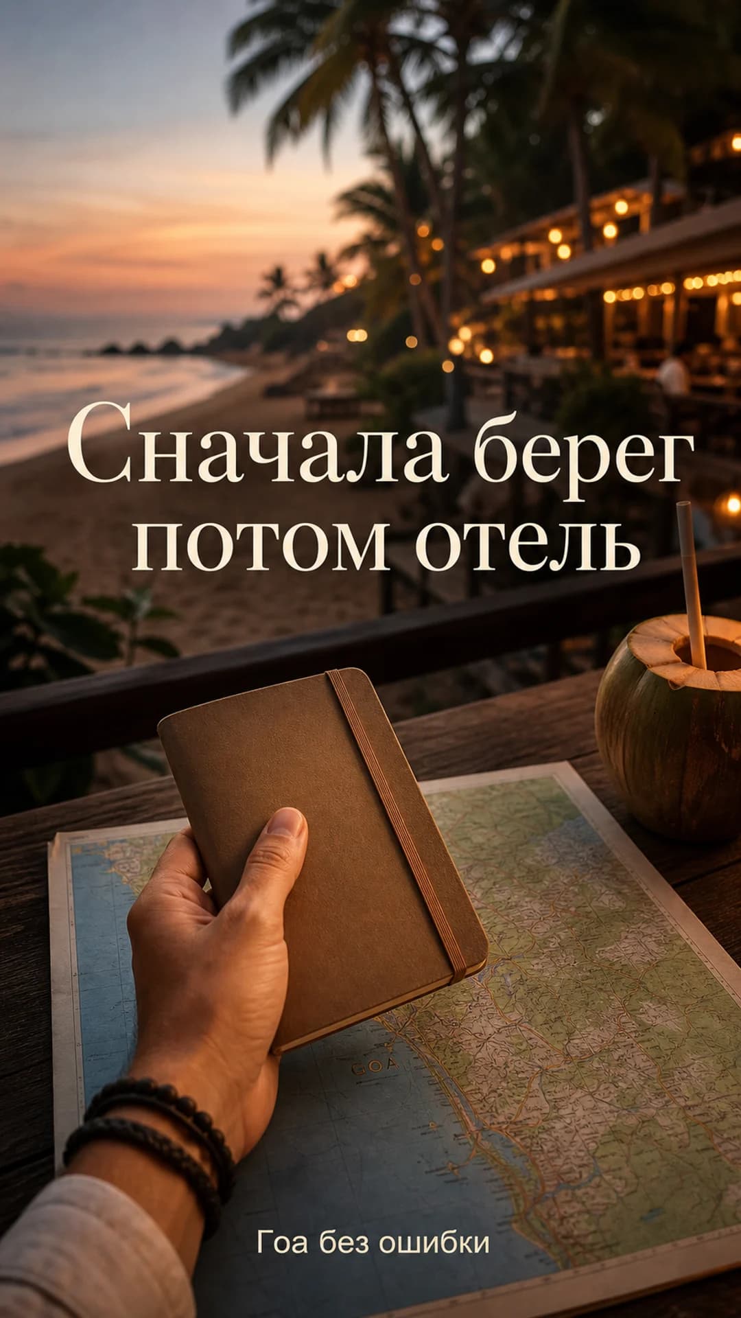 Чек-лист выбора отеля в Гоа: сначала берег, потом отель